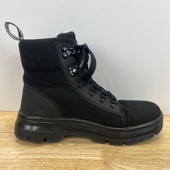 Dr. Martens Combs W Poly Casual Boots Womens Size 8 Black NJ004 main image 9
